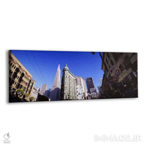 تابلو دکوراتیو Columbus Avenue, San Francisco, California, USA,نمای پا… اثر پانورامیک ایمجز - نمای پرسپکتیو محصول