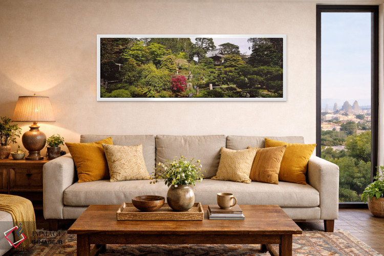 تابلو دکوراتیو Japanese Tea Garden, Golden Gate Park, San Francisco, C… اثر پانورامیک ایمجز - D5W
