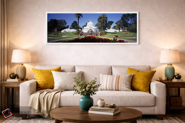 تابلو دکوراتیو Conservatory of Flowers, Golden Gate Park, San Francisc… اثر پانورامیک ایمجز - D1W