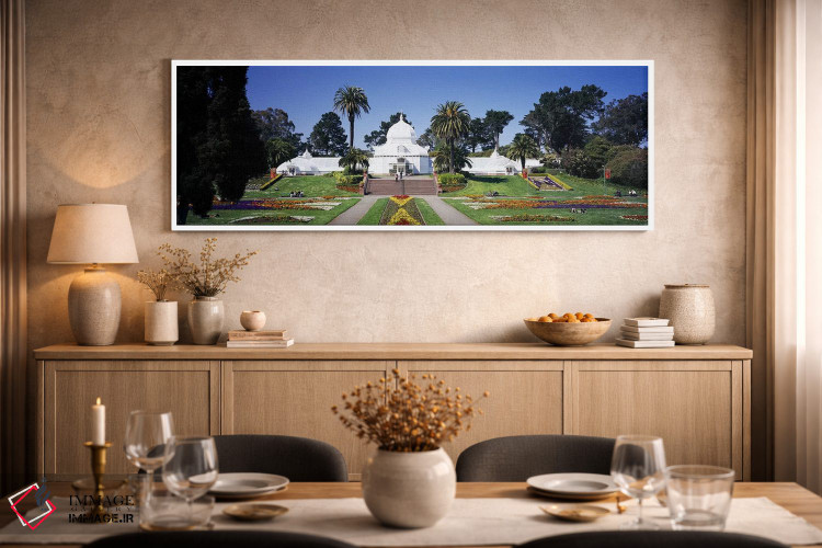 تابلو دکوراتیو Conservatory of Flowers, Golden Gate Park, San Francisc… اثر پانورامیک ایمجز - D1W