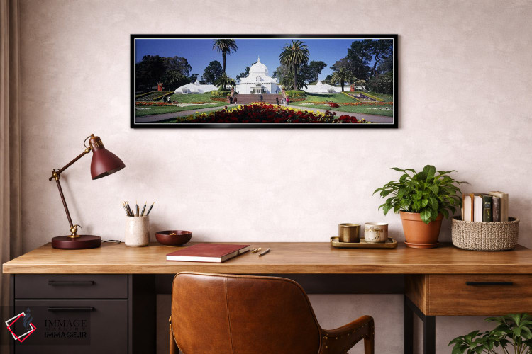 تابلو دکوراتیو Conservatory of Flowers, Golden Gate Park, San Francisc… اثر پانورامیک ایمجز - D2B