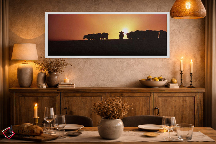 تابلو دکوراتیو Point Reyes National Seashore, California, USA,سایه گاو… اثر پانورامیک ایمجز - D1W