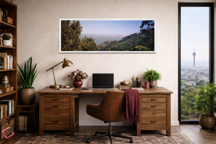 تابلو دکوراتیو Sausalito, San Francisco Bay, Marin County, California… اثر پانورامیک ایمجز - D1W