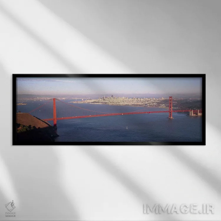 تابلو دکوراتیو San Francisco, Marin County, California, USA,نمای بالا… اثر پانورامیک ایمجز - نمای قابدار مشکی