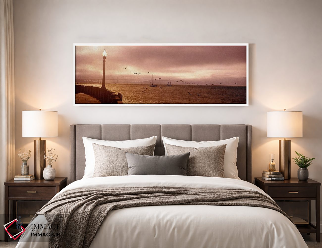 تابلو دکوراتیو San Francisco Bay, Golden Gate Bridge, San Francisco, C… اثر پانورامیک ایمجز - D3W