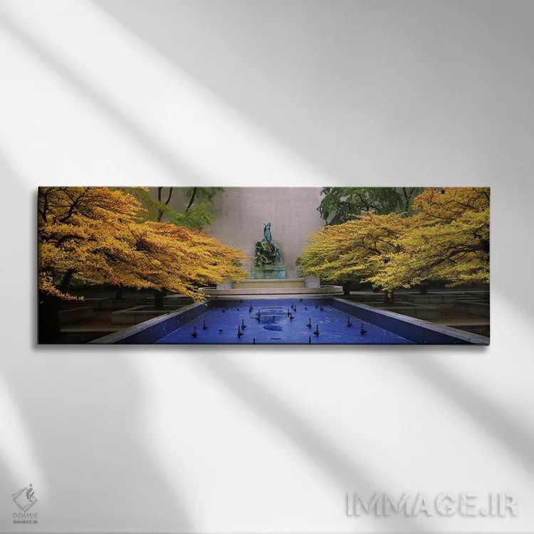 تابلو دکوراتیو Art Institute of Chicago, Chicago, Cook County, Illinoi… اثر پانورامیک ایمجز - نمای روبهرو روی دیوار