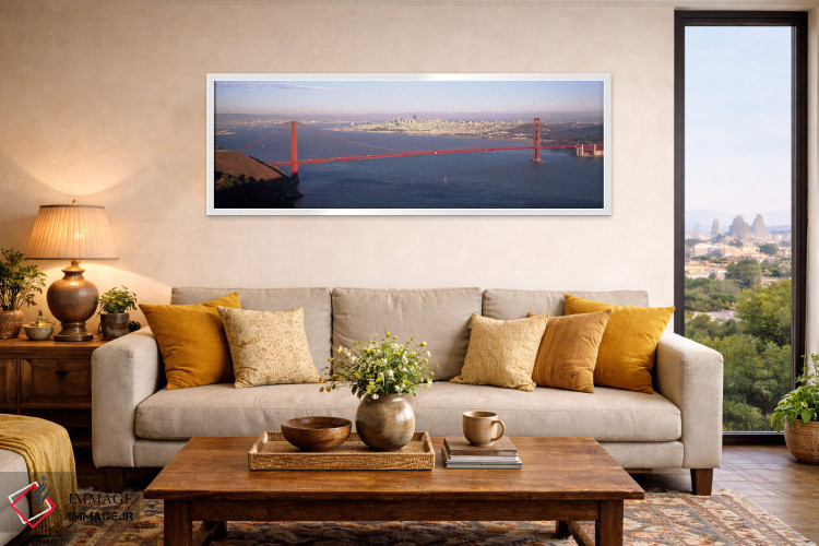 تابلو دکوراتیو San Francisco, Marin County, California, USA,نمای بالا… اثر پانورامیک ایمجز - D5W