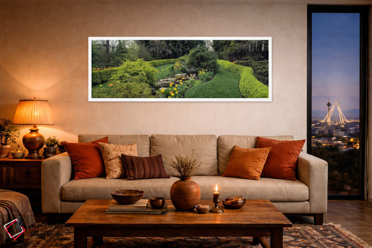 تابلو دکوراتیو Monkton, Baltimore County, Maryland, USA,پرچین در باغ ر… اثر پانورامیک ایمجز - D4W