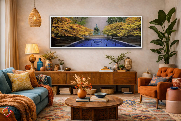 تابلو دکوراتیو Art Institute of Chicago, Chicago, Cook County, Illinoi… اثر پانورامیک ایمجز - D1W