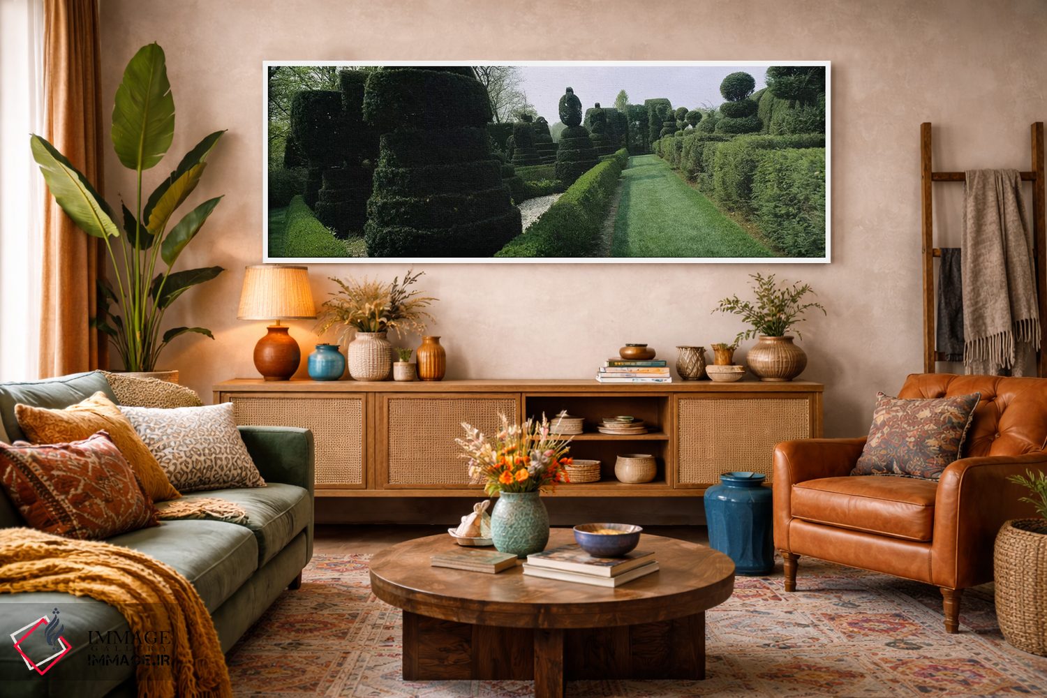 تابلو دکوراتیو Ladew Topiary Gardens, Monkton, Baltimore County, Maryl… اثر پانورامیک ایمجز - D3W