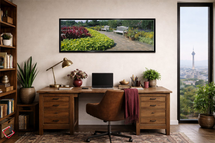 تابلو دکوراتیو Chicago Botanic Garden, Glencoe, Cook County, Illinois… اثر پانورامیک ایمجز - D2B
