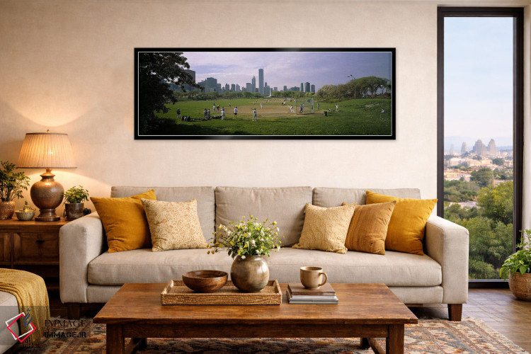 تابلو دکوراتیو Grant Park, Chicago, Cook County, Illinois, USA,گروهی د… اثر پانورامیک ایمجز - D6B