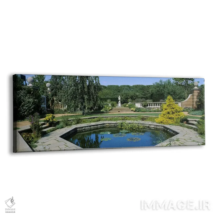 تابلو دکوراتیو English Walled Garden, Chicago Botanic Garden, Glencoe… اثر پانورامیک ایمجز - نمای پرسپکتیو محصول