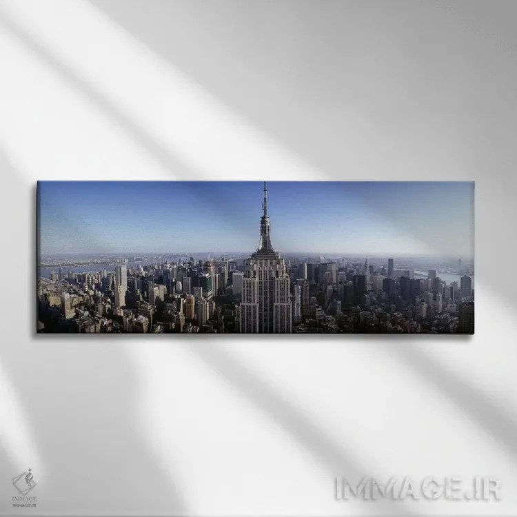 تابلو دکوراتیو Empire State Building, Manhattan, New York City, New Yo… اثر پانورامیک ایمجز - نمای روبهرو روی دیوار