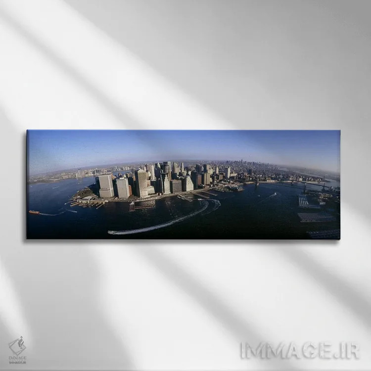 تابلو دکوراتیو Manhattan, New York City, New York State, USA #2,نمای ه… اثر پانورامیک ایمجز - نمای روبهرو روی دیوار