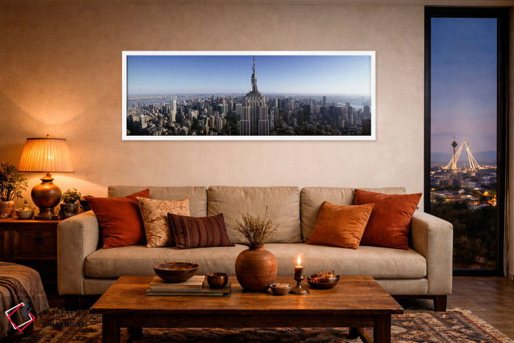 تابلو دکوراتیو Empire State Building, Manhattan, New York City, New Yo… اثر پانورامیک ایمجز - D4W