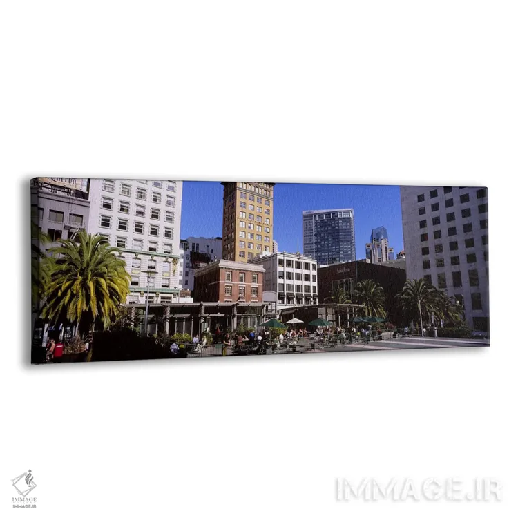 تابلو دکوراتیو Union Square, San Francisco, California, USA,نمای پایین… اثر پانورامیک ایمجز - نمای پرسپکتیو محصول