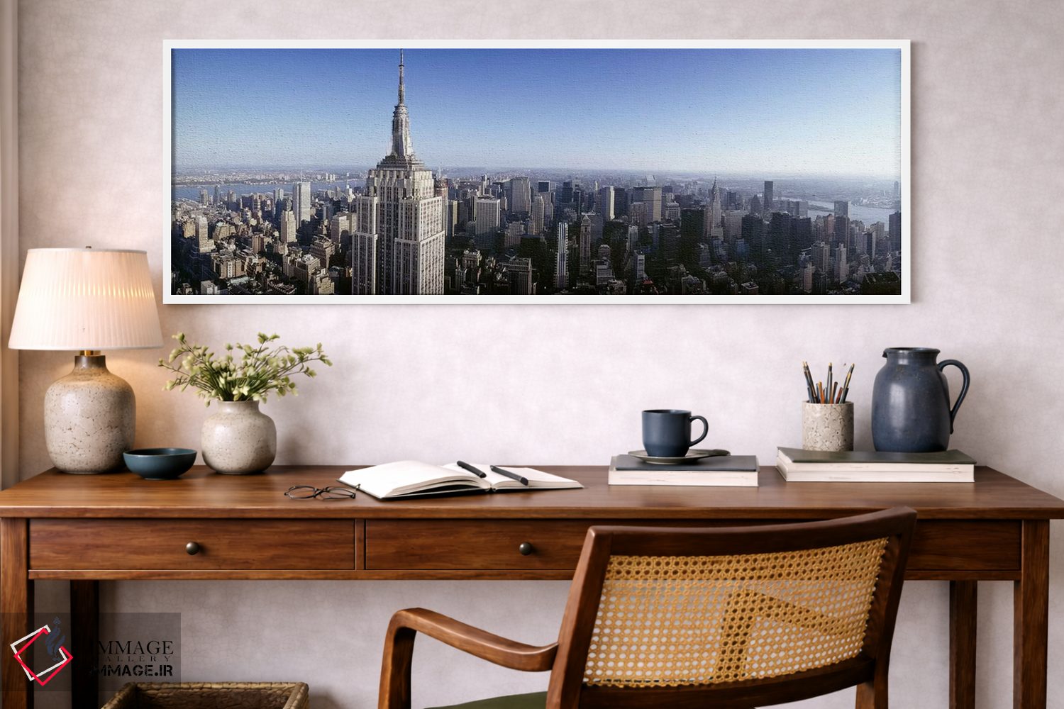 تابلو دکوراتیو Empire State Building, Manhattan, New York City, New Yo… اثر پانورامیک ایمجز - D1W