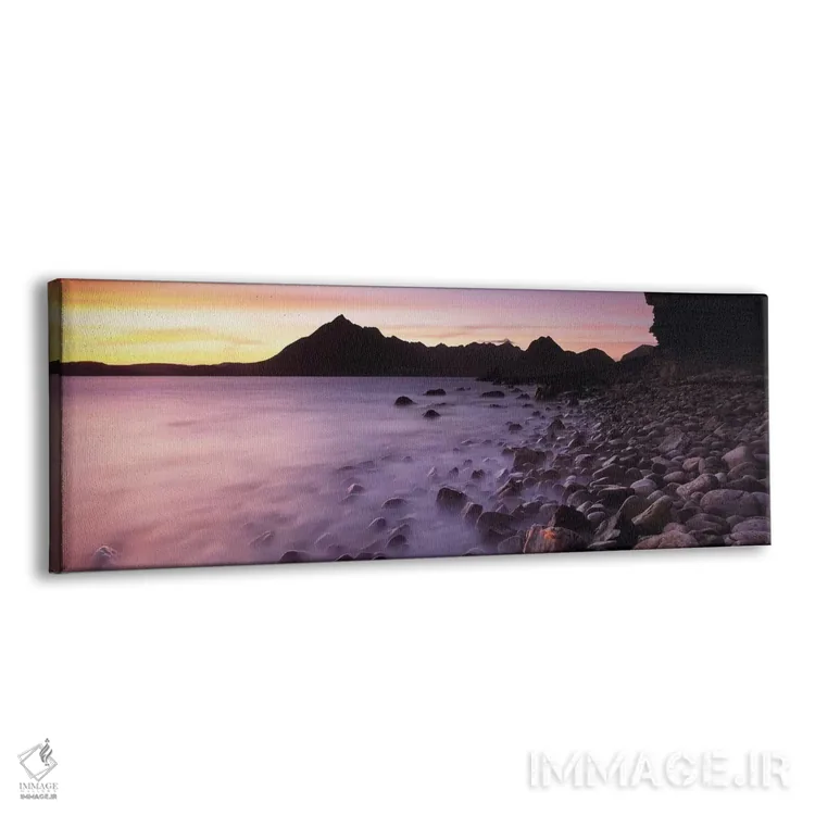 تابلو دکوراتیو Isle Of Skye, Highlands, Scotland,تصویر سیلوئت رشته کوه… اثر پانورامیک ایمجز - نمای پرسپکتیو محصول