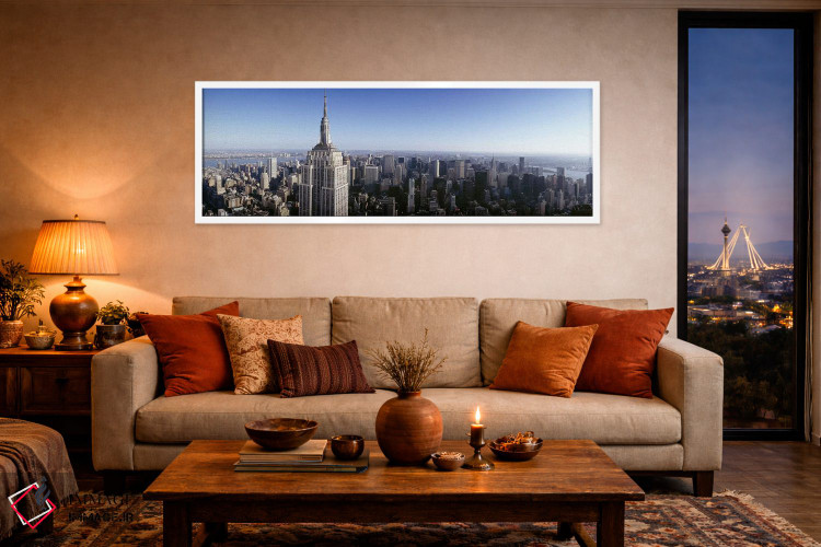 تابلو دکوراتیو Empire State Building, Manhattan, New York City, New Yo… اثر پانورامیک ایمجز - D4W