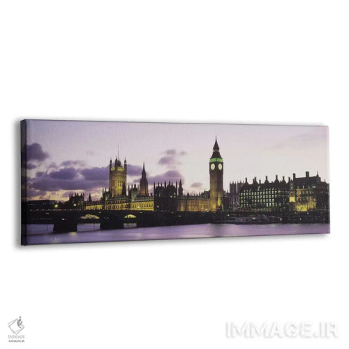تابلو دکوراتیو Houses of Parliament, Thames River, City of Westminster… اثر پانورامیک ایمجز - نمای پرسپکتیو محصول