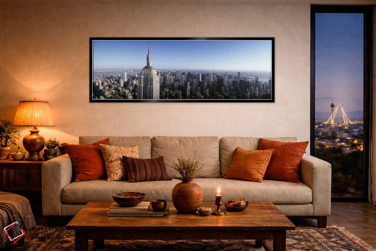 تابلو دکوراتیو Empire State Building, Manhattan, New York City, New Yo… اثر پانورامیک ایمجز - D5B