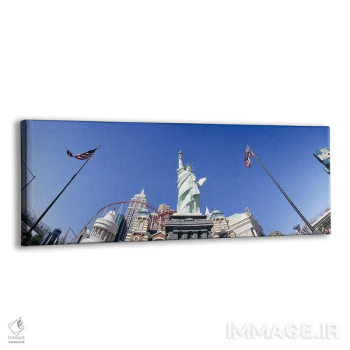 تابلو دکوراتیو Replica Statue Of Liberty, Las Vegas, Clark County, Nev… اثر پانورامیک ایمجز - نمای پرسپکتیو محصول