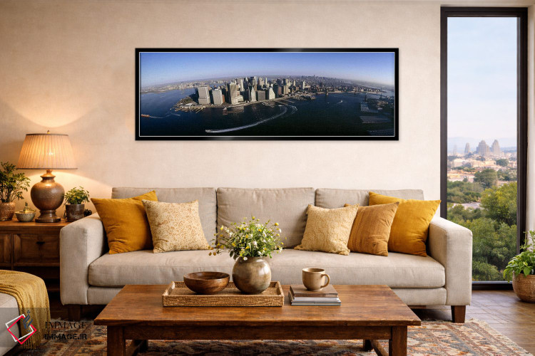 تابلو دکوراتیو Manhattan, New York City, New York State, USA #2,نمای ه… اثر پانورامیک ایمجز - D6B