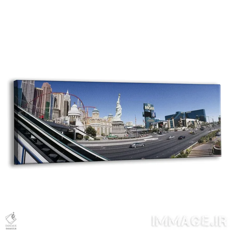 تابلو دکوراتیو New York New York Hotel, MGM Casino, The Strip, Las Veg… اثر پانورامیک ایمجز - نمای پرسپکتیو محصول