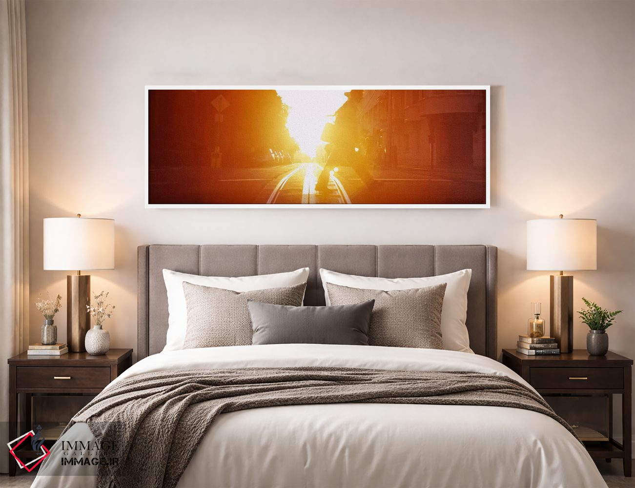 تابلو دکوراتیو San Francisco, California, USA,نمای نیم رخ فردی در حال… اثر پانورامیک ایمجز - D4W