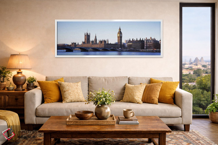 تابلو دکوراتیو London, England, United Kingdom,ساختمان های دولتی در ام… اثر پانورامیک ایمجز - D5W