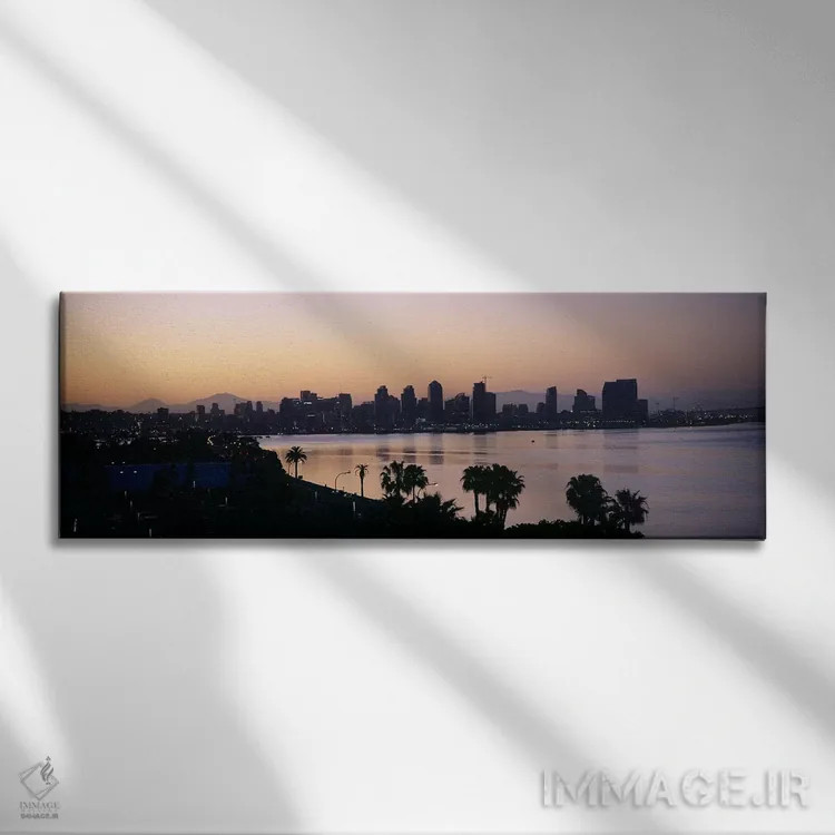 تابلو دکوراتیو San Diego, San Diego Bay, San Diego County, California… اثر پانورامیک ایمجز - نمای روبهرو روی دیوار
