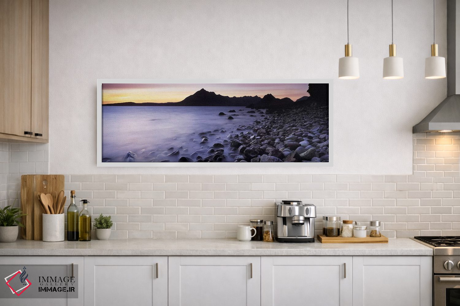تابلو دکوراتیو Elgol Beach, Elgol, looking towards Cuillin Hills, Isle… اثر پانورامیک ایمجز - D1W