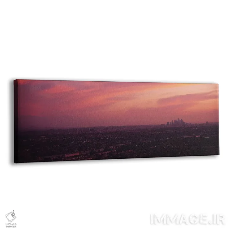 تابلو دکوراتیو Hollywood, San Gabriel Mountains, City Of Los Angeles… اثر پانورامیک ایمجز - نمای پرسپکتیو محصول