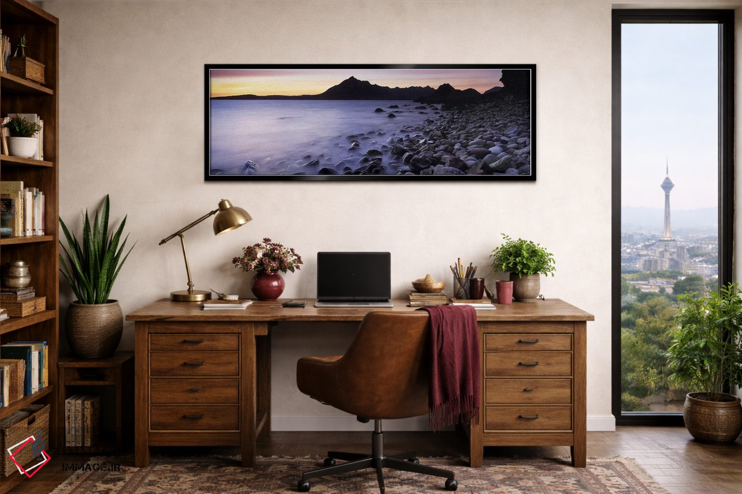 تابلو دکوراتیو Elgol Beach, Elgol, looking towards Cuillin Hills, Isle… اثر پانورامیک ایمجز - D2B