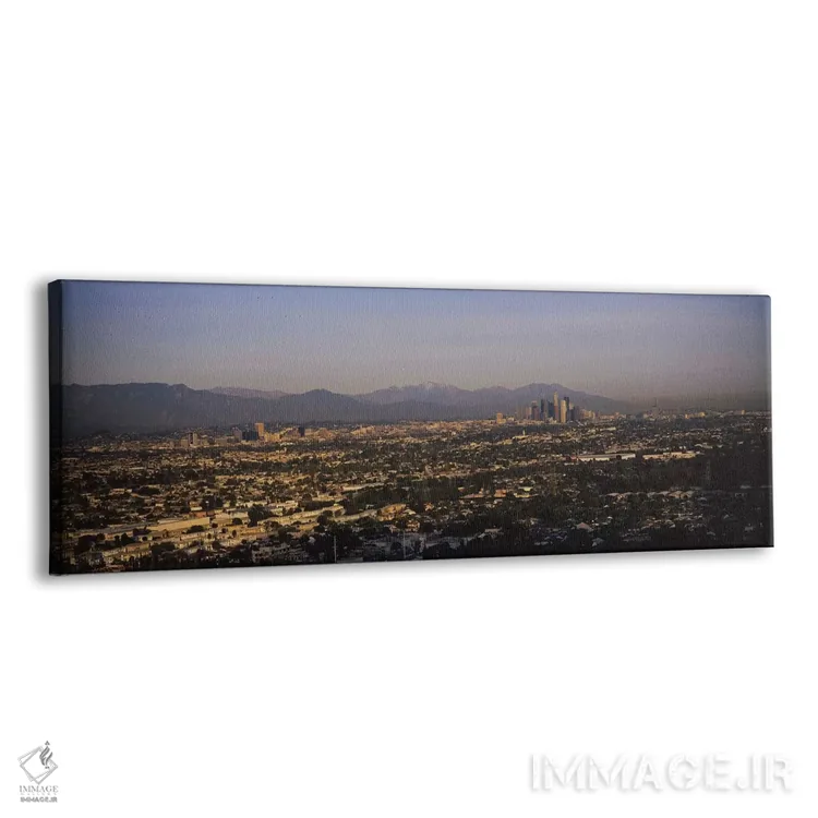 تابلو دکوراتیو Hollywood, San Gabriel Mountains, City Of Los Angeles… اثر پانورامیک ایمجز - نمای پرسپکتیو محصول