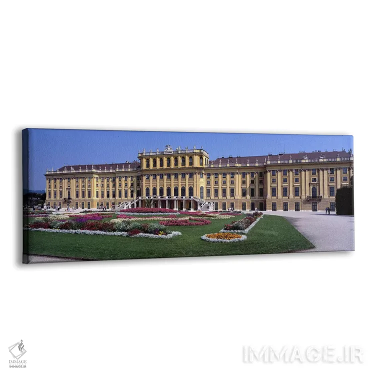 تابلو دکوراتیو Schonbrunn Palace Garden, Schonbrunn Palace, Vienna, Au… اثر پانورامیک ایمجز - نمای پرسپکتیو محصول