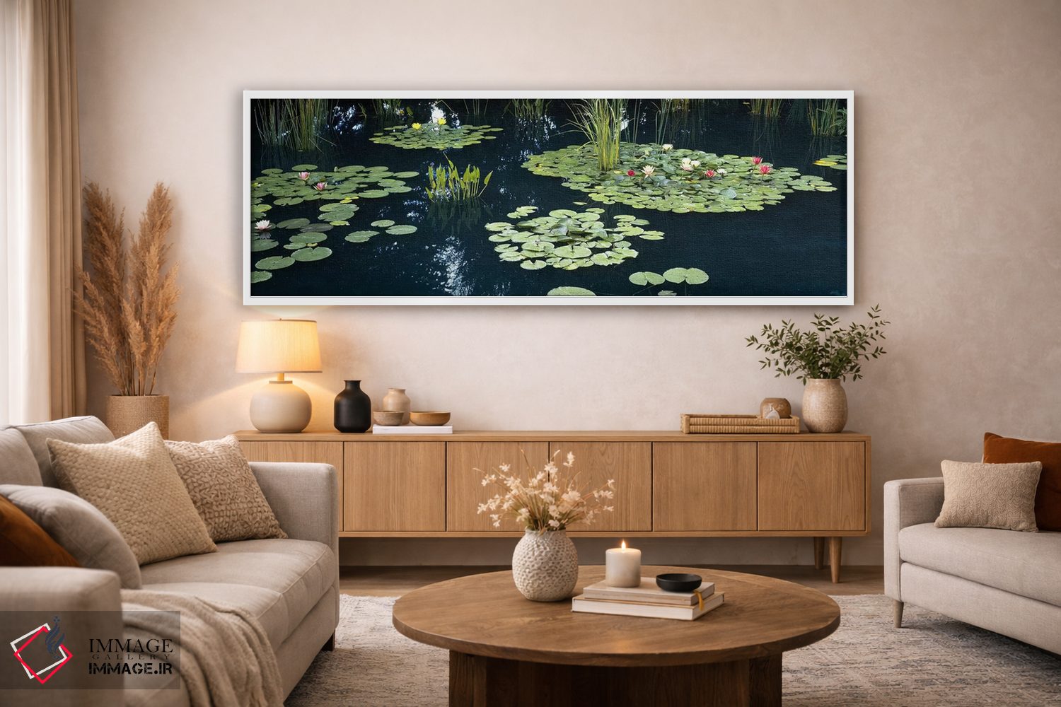 تابلو دکوراتیو Denver Botanic Gardens, Denver, Colorado, USA,نیلوفرهای… اثر پانورامیک ایمجز - D4W