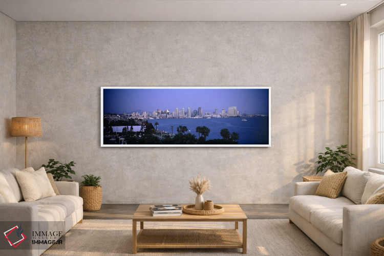 تابلو دکوراتیو San Diego, San Diego Bay, San Diego County, California… اثر پانورامیک ایمجز - D2W