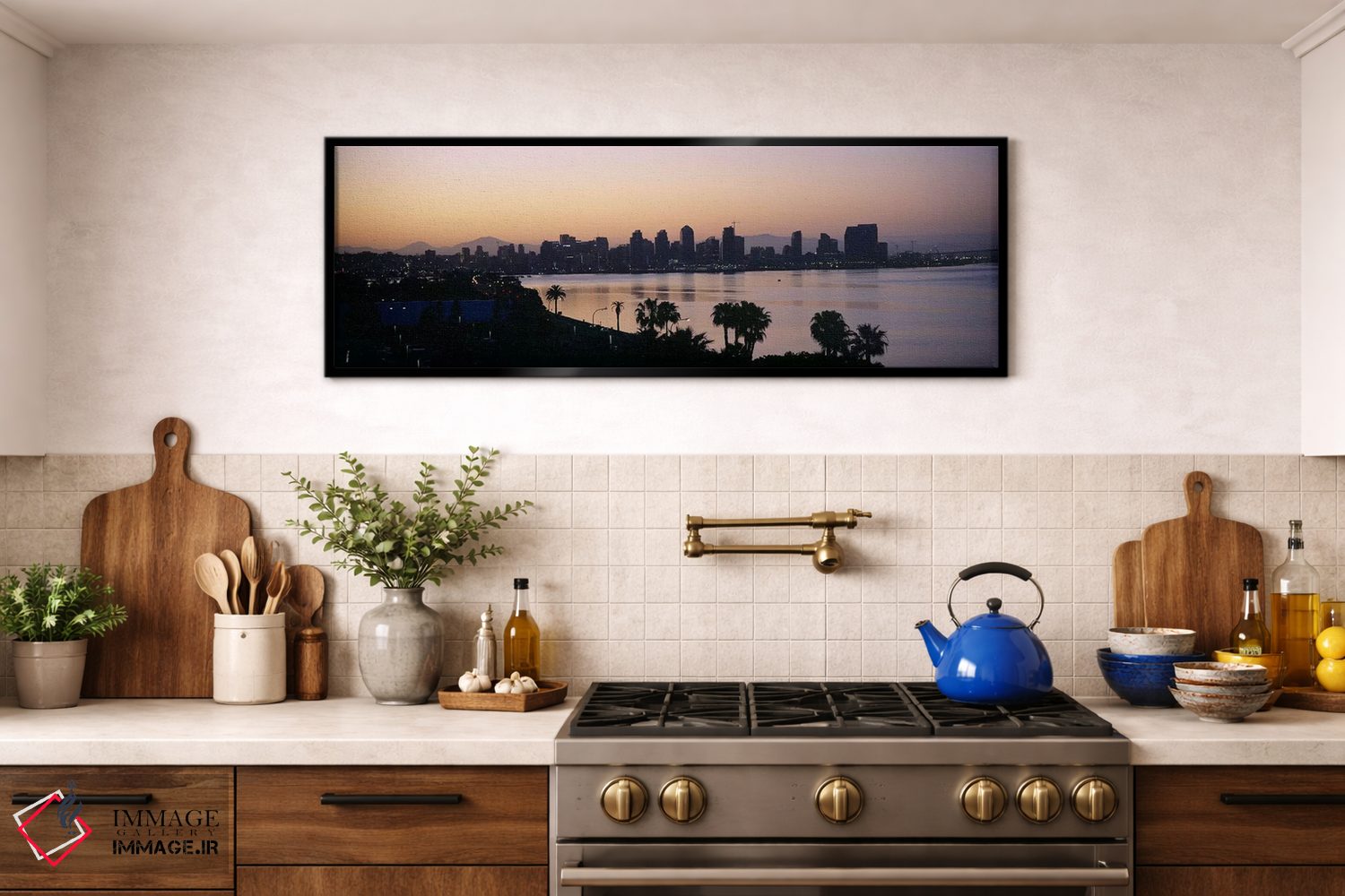 تابلو دکوراتیو San Diego, San Diego Bay, San Diego County, California… اثر پانورامیک ایمجز - D2B