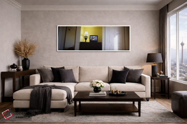 تابلو دکوراتیو Las Vegas, Clark County, Nevada, USA,تلویزیون و لامپ در… اثر پانورامیک ایمجز - D5W