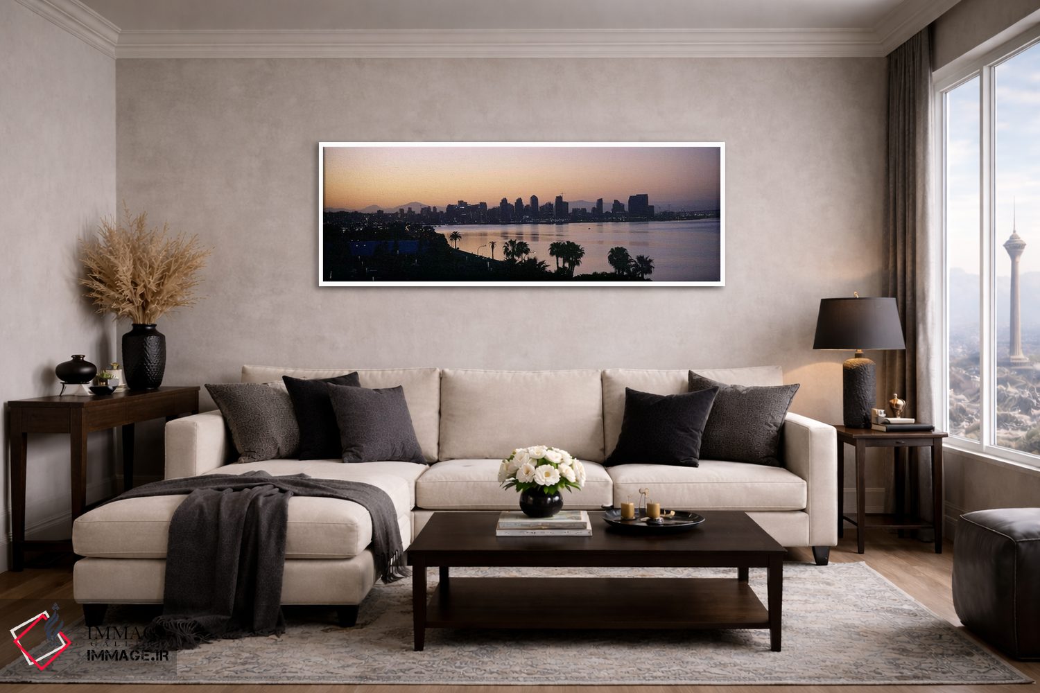 تابلو دکوراتیو San Diego, San Diego Bay, San Diego County, California… اثر پانورامیک ایمجز - D4W