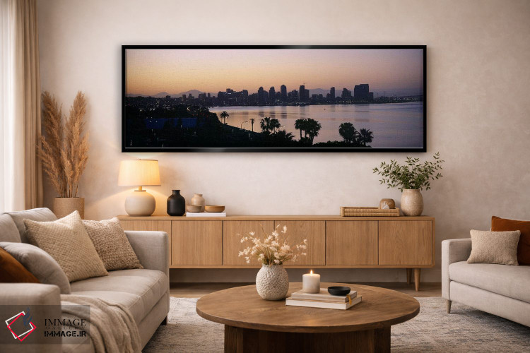 تابلو دکوراتیو San Diego, San Diego Bay, San Diego County, California… اثر پانورامیک ایمجز - D5B