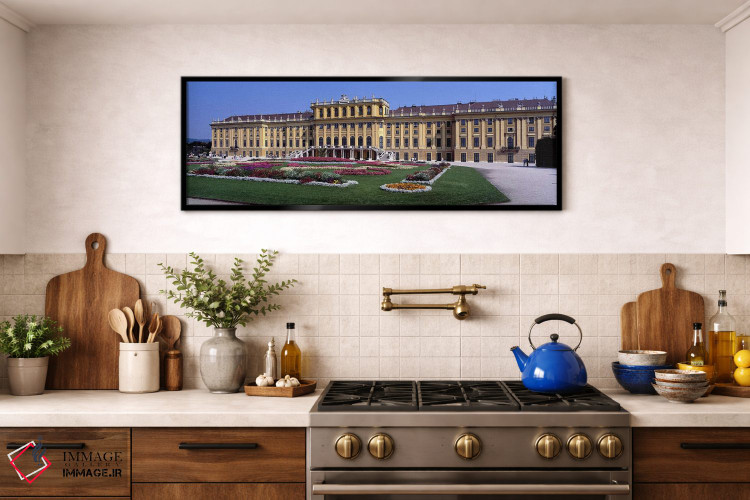 تابلو دکوراتیو Schonbrunn Palace Garden, Schonbrunn Palace, Vienna, Au… اثر پانورامیک ایمجز - D1B