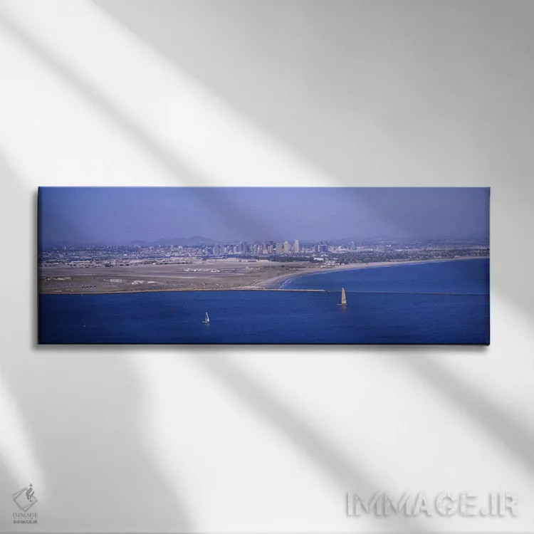 تابلو دکوراتیو Coronado, San Diego, San Diego Bay, San Diego County, C… اثر پانورامیک ایمجز - نمای روبهرو روی دیوار