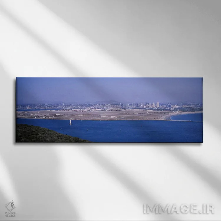 تابلو دکوراتیو Coronado, San Diego, San Diego Bay, San Diego County, C… اثر پانورامیک ایمجز - نمای روبهرو روی دیوار