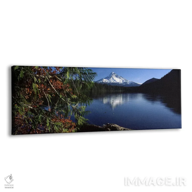 تابلو دکوراتیو Mt Hood, Lost Lake, Mt. Hood National Forest, Hood Rive… اثر پانورامیک ایمجز - نمای پرسپکتیو محصول