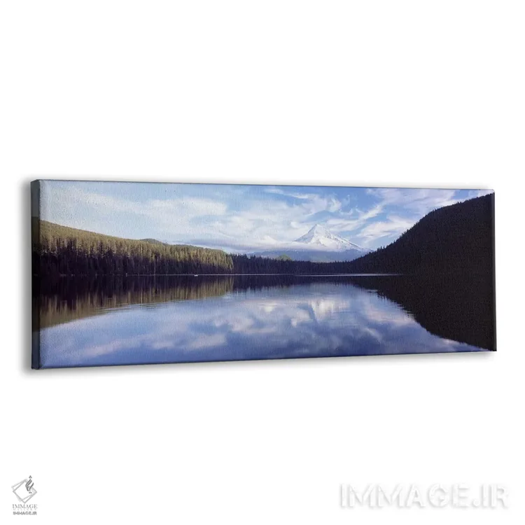 تابلو دکوراتیو Mt Hood viewed from Lost Lake, Mt. Hood National Forest… اثر پانورامیک ایمجز - نمای پرسپکتیو محصول
