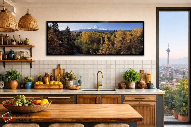 تابلو دکوراتیو Mt Hood, Hood River, Mt. Hood National Forest, Oregon… اثر پانورامیک ایمجز - D2B