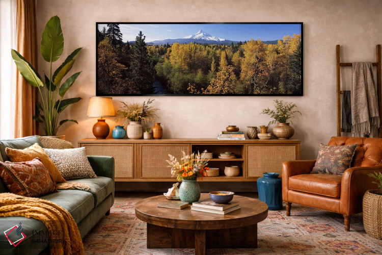 تابلو دکوراتیو Mt Hood, Hood River, Mt. Hood National Forest, Oregon… اثر پانورامیک ایمجز - D4B